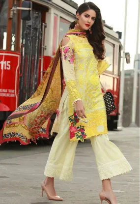 Mahiymaan Luxury Lawn 2018 – M-06
