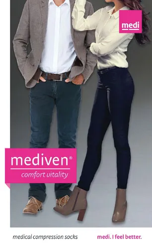 Mediven Comfort Vitality, 30-40 mmHg, Knee High, Closed Toe