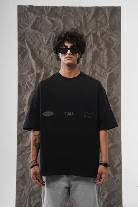 Members Only Club Tonal Tshirt (Black)