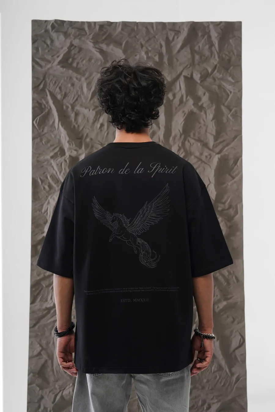 Members Only Club Tonal Tshirt (Black)
