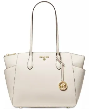 Michael Kors Marilyn Medium Top-Zip Leather Tote