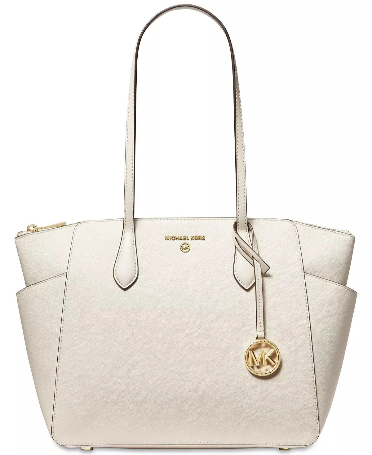 Michael Kors Marilyn Medium Top-Zip Leather Tote