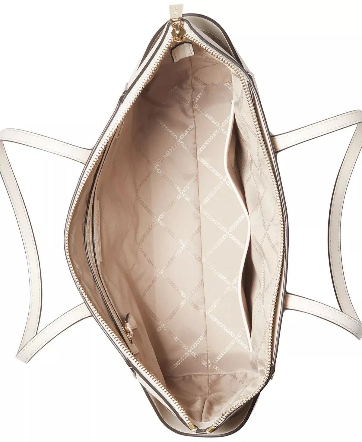 Michael Kors Marilyn Medium Top-Zip Leather Tote