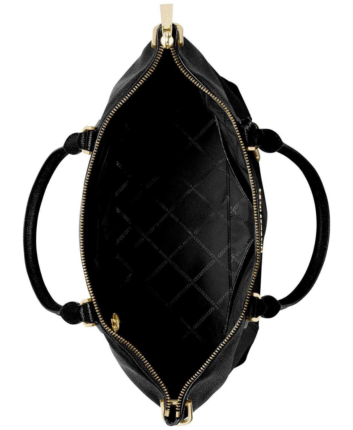 Michael Kors Women's Black Sierra Large Satchel