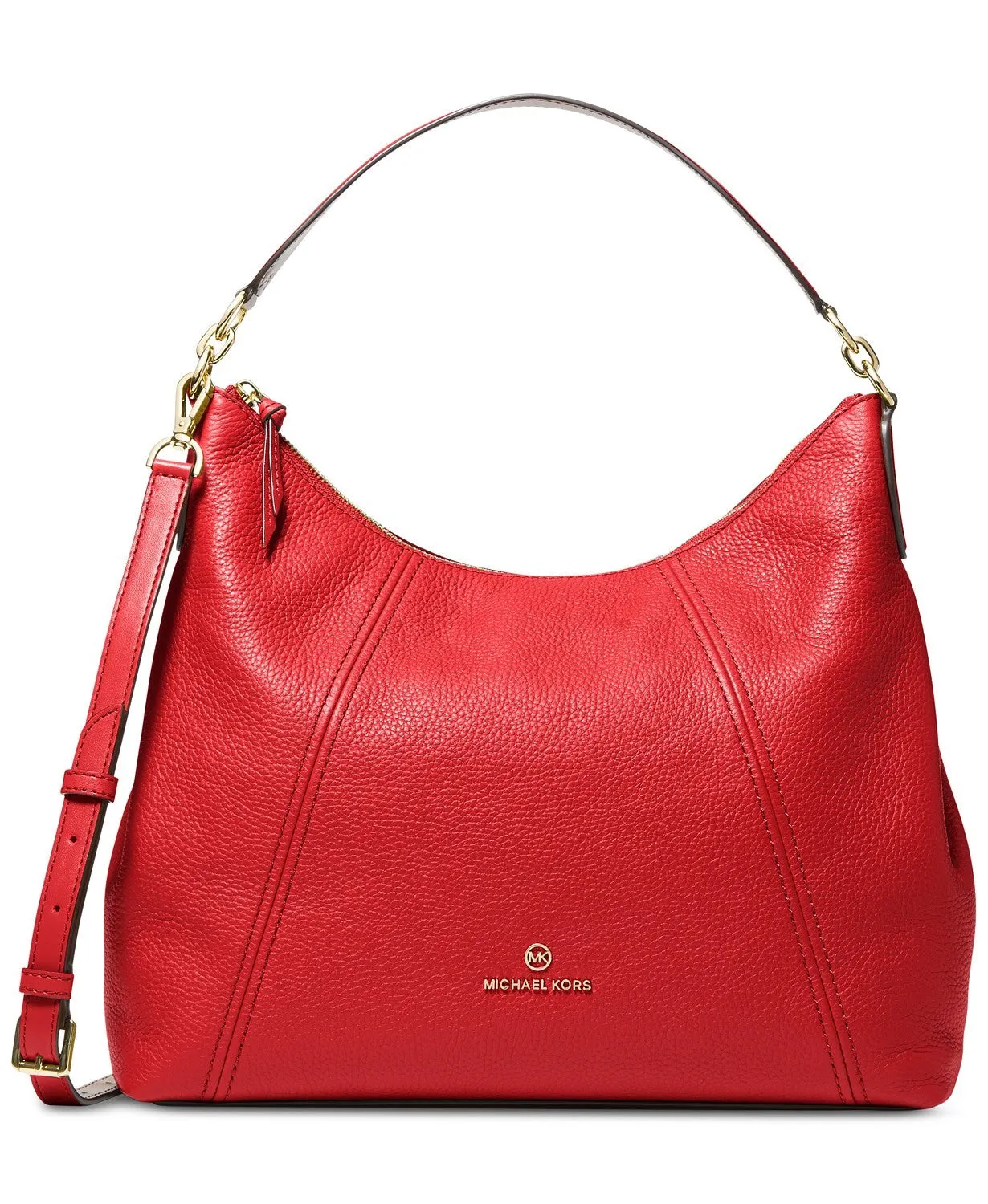 Michael Kors Women's Crimson Sienna Large Convertible Shoulder