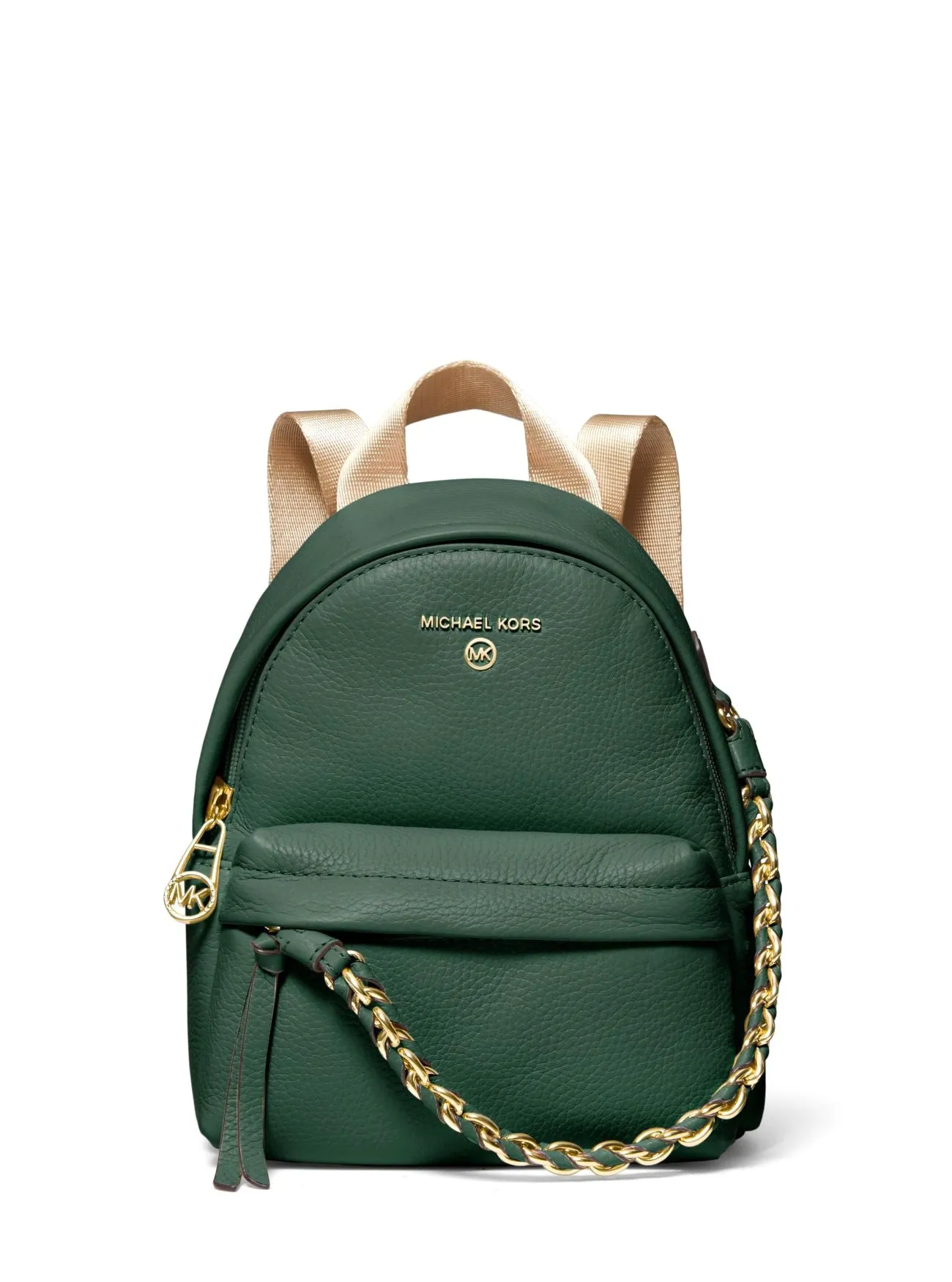 Michael Kors Women's Moss Slater Extra-Small Pebbled Leather Convertible Backpack