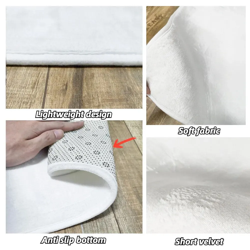 Miriam Modern Luxury Abstract Rug Carpet Non-Slip Floor Mat.