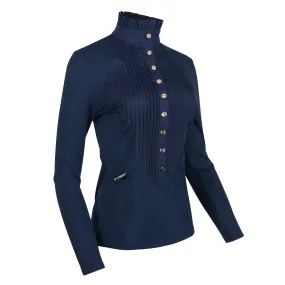 Navy Tudor Competition Show Shirt Shirt