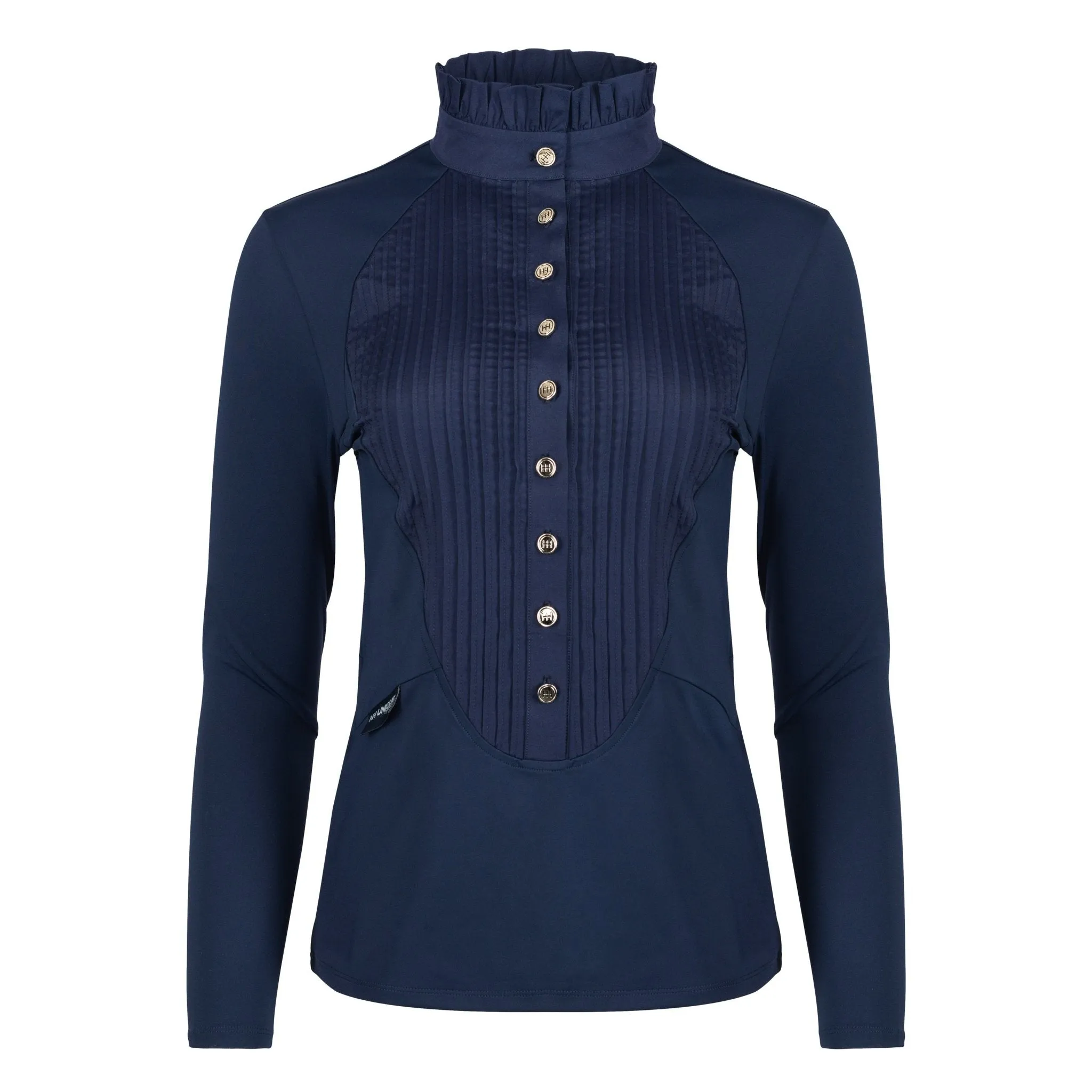 Navy Tudor Competition Show Shirt Shirt
