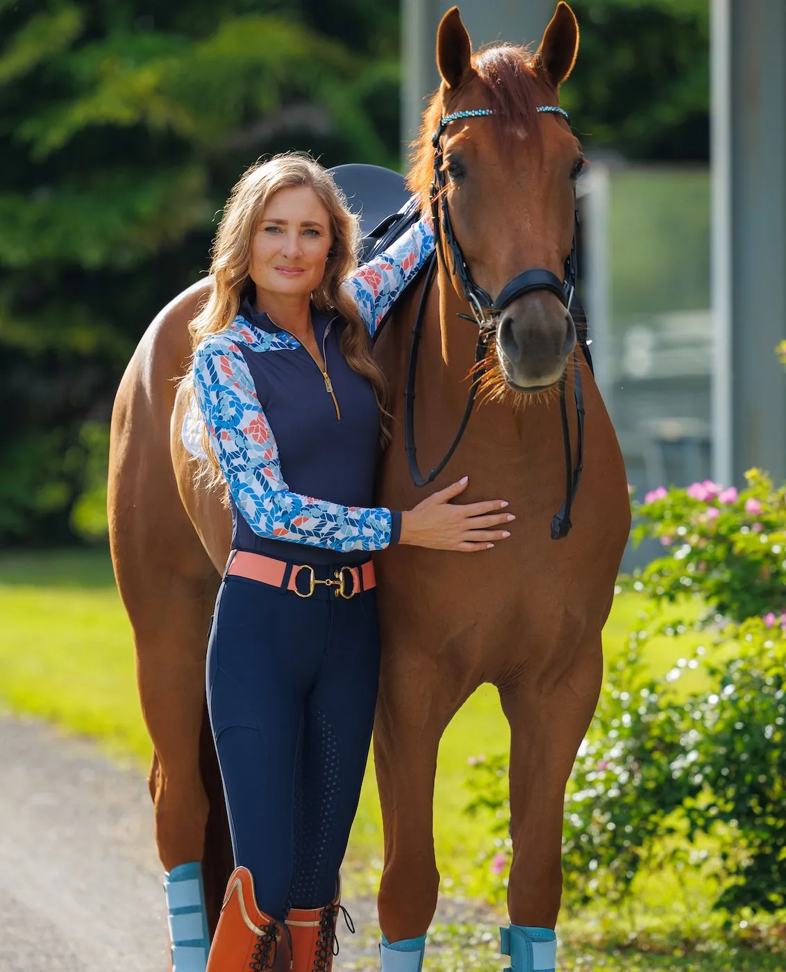 Novella Equestrian Always Fits Breeches - Navy