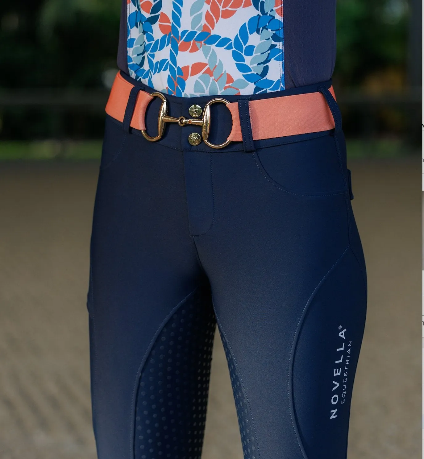 Novella Equestrian Always Fits Breeches - Navy