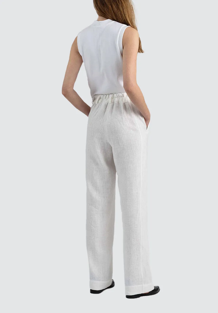 Pants Carol | White