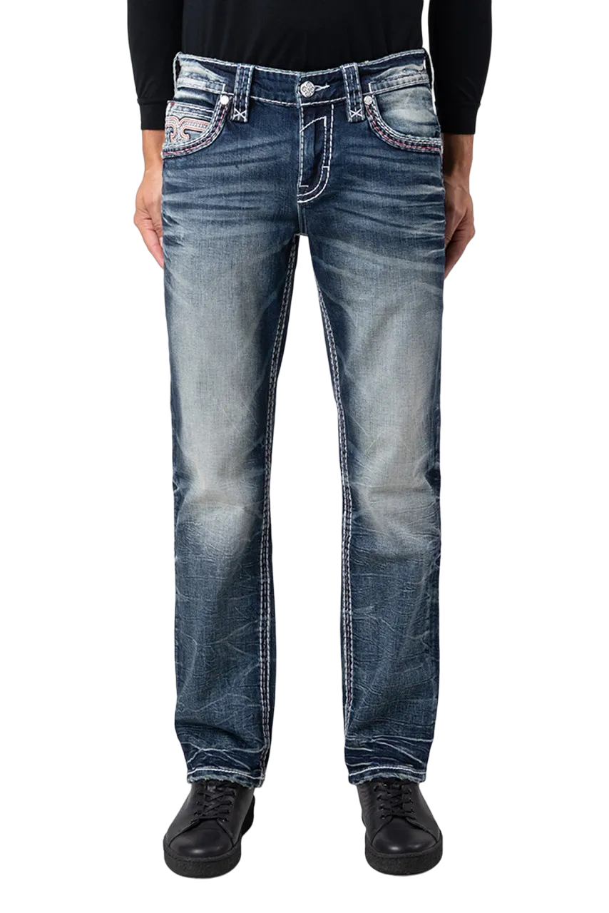 Revival Men's Tyrone Straight Jeans
