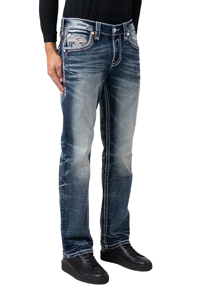 Revival Men's Tyrone Straight Jeans