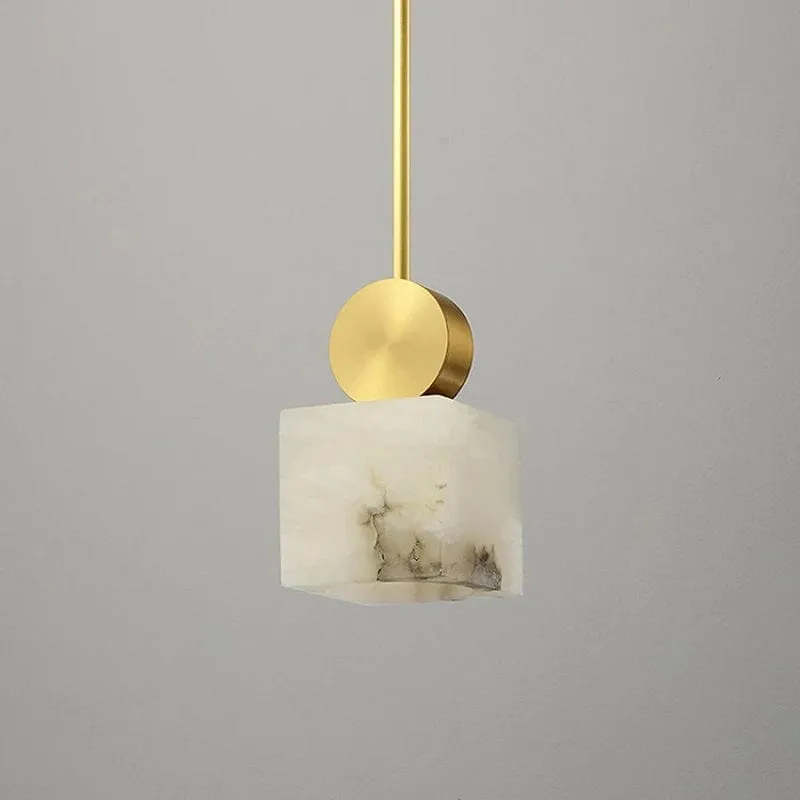 Risto - Nordic marble Pendant Lamp Luxury  Copper