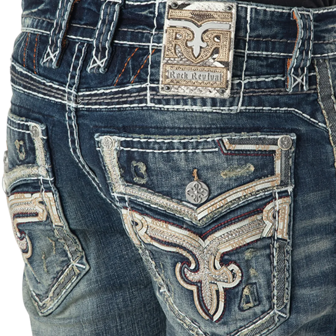 Rock Revival Men's Coby Straight Jeans