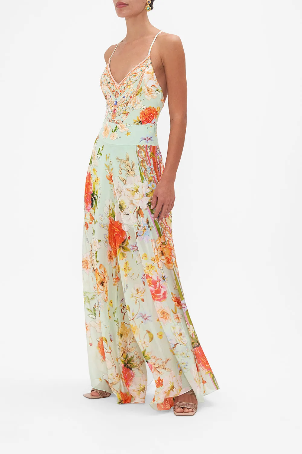 SHEER WIDE LEG PANT TALK THE WALK