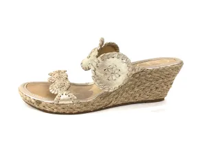 Shelby Wedge Sandal Slides | Size 8