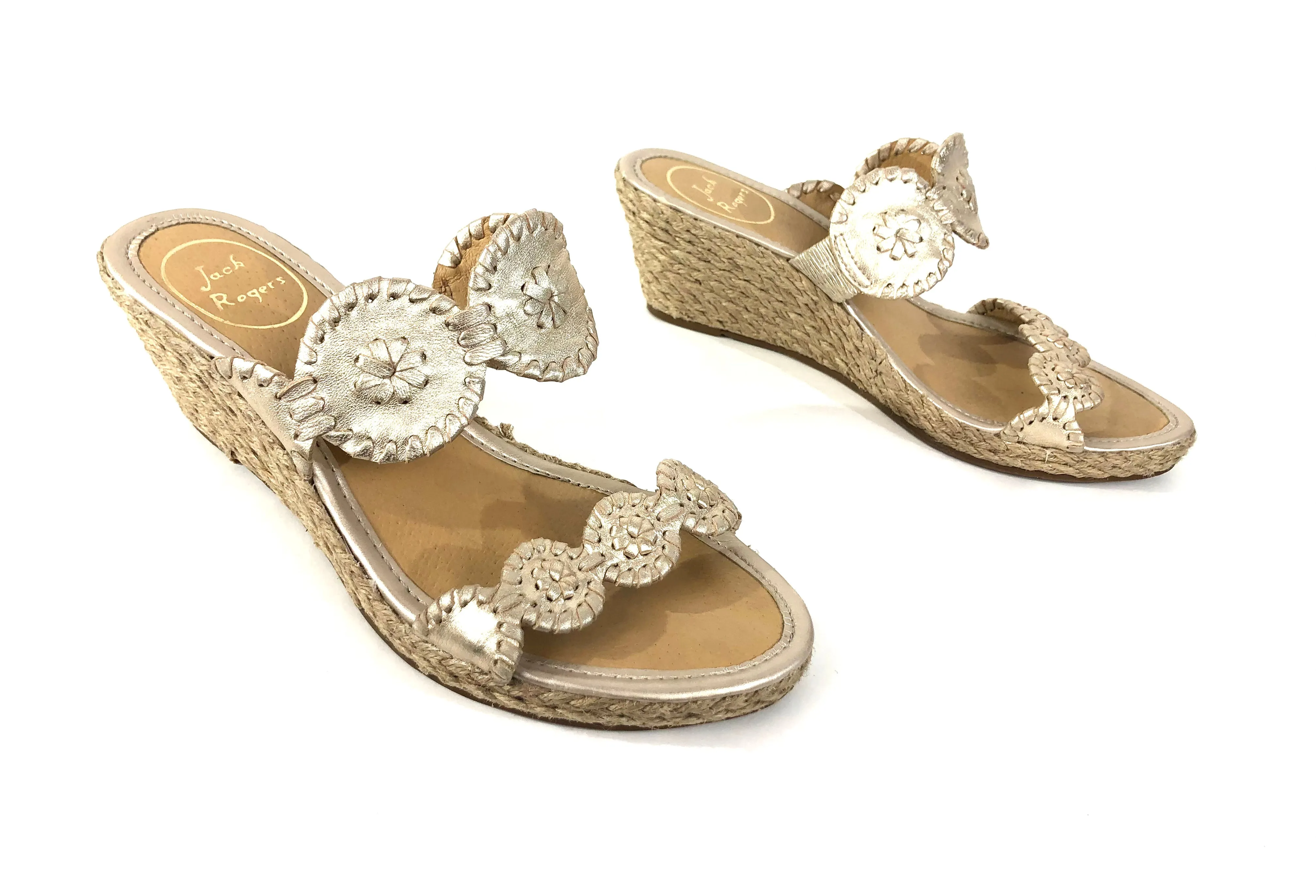 Shelby Wedge Sandal Slides | Size 8