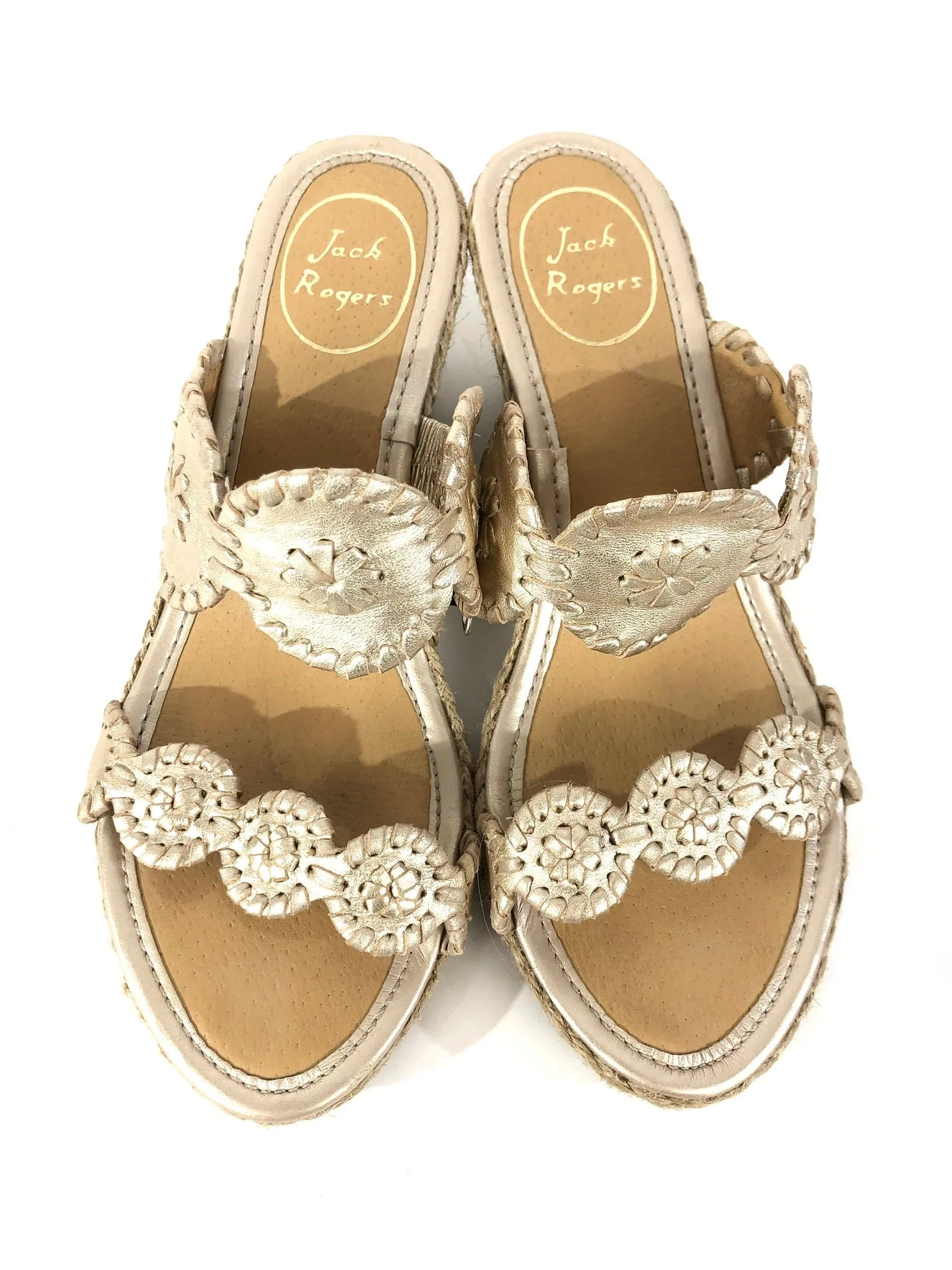Shelby Wedge Sandal Slides | Size 8