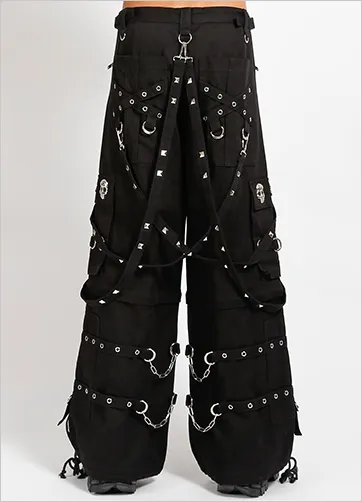 SKULL STUD DENIM PANT