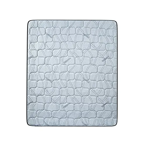 Sleepfresh Grande High Resilience Rebonded Foam 8 Inch Double Size Vibrotech Foam Mattress (75x48x8 Inches)