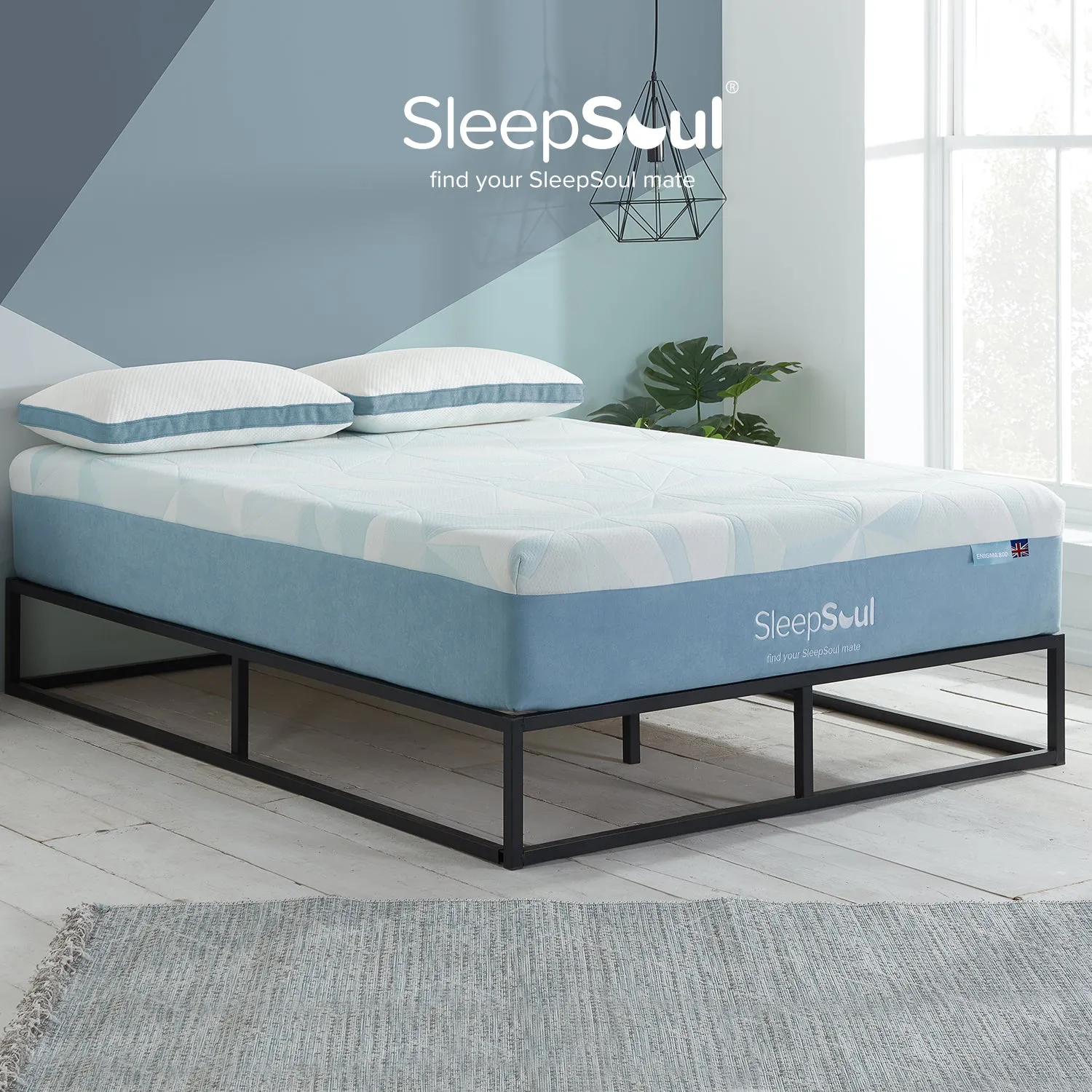 SleepSoul Enigma 800 3 zone Pocket Pocket Spring Mattress
