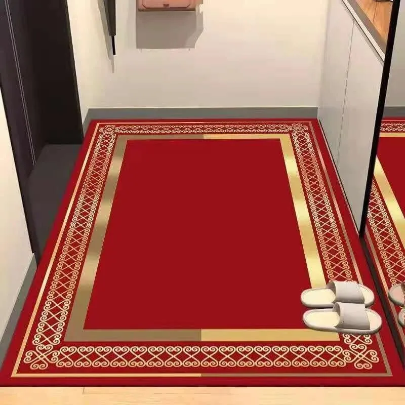 Sofia Modern Luxury Abstract Rug Carpet Non-Slip Floor Mat