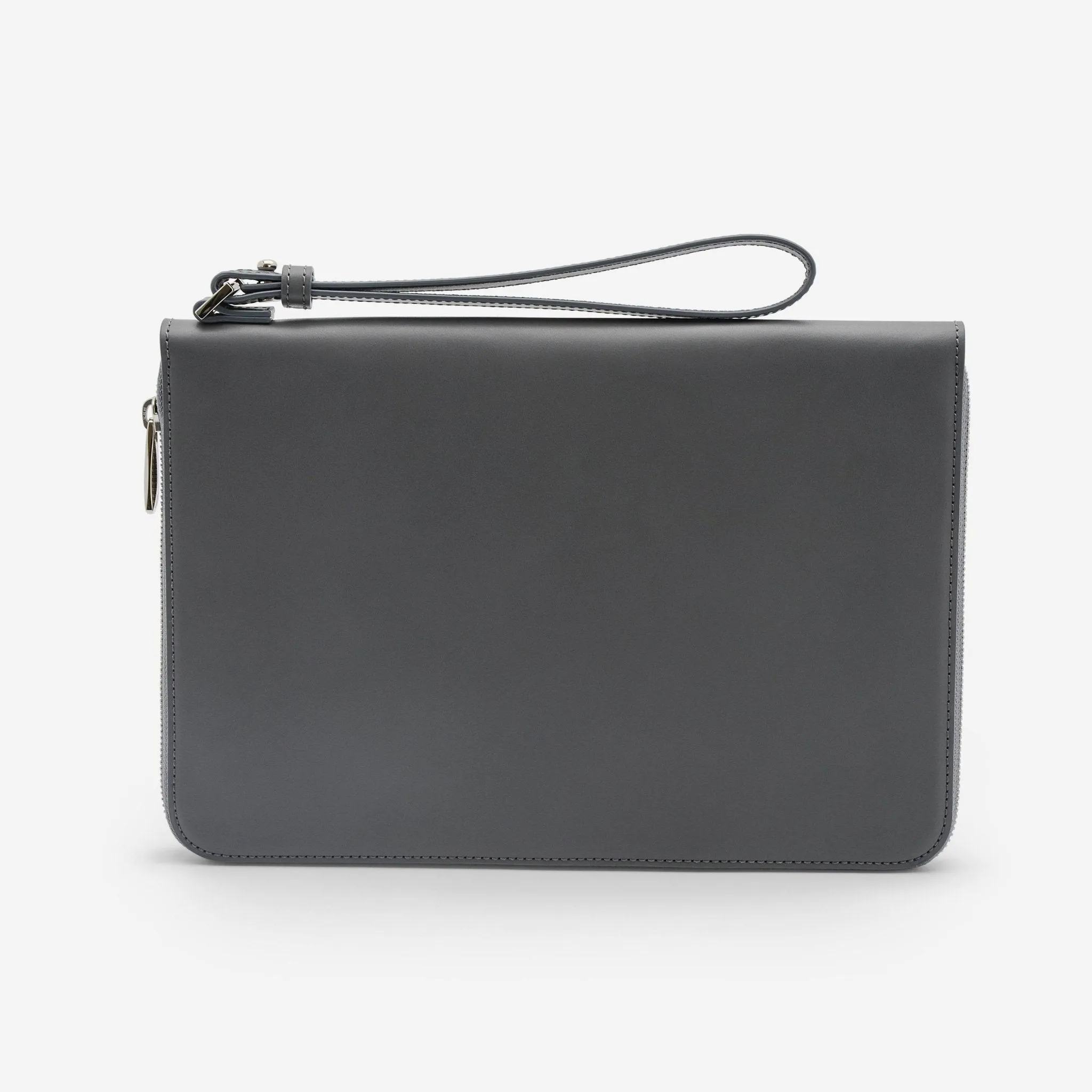 S.T. Dupont "Line D" Laser Grey and Black Cowhide Pouch 184500