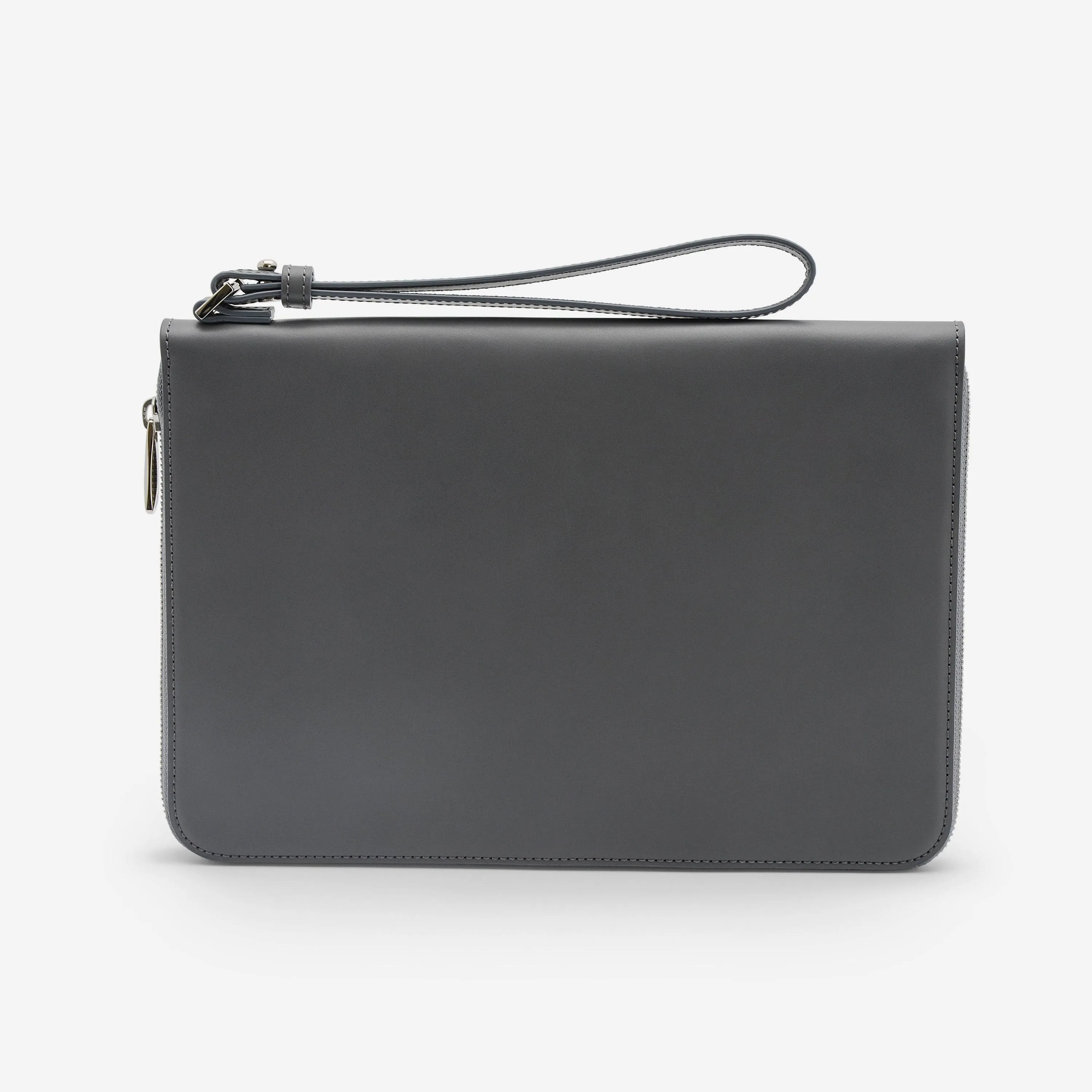 S.T. Dupont "Line D" Laser Grey and Black Cowhide Pouch 184500