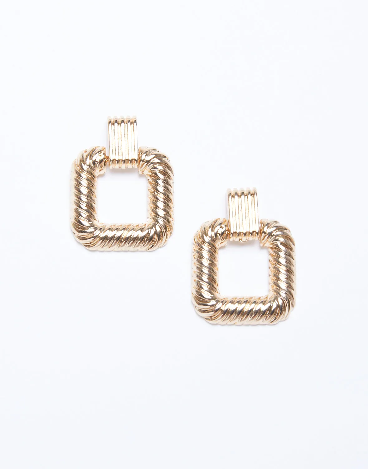 Statement Door Knocker Earrings