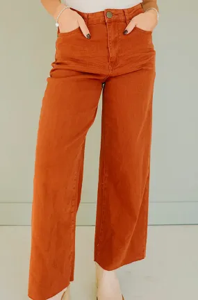 Stepping Out Brick Jeans