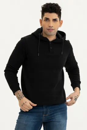 Stygian Dark Placket Hoodie - W21 - MH0010R