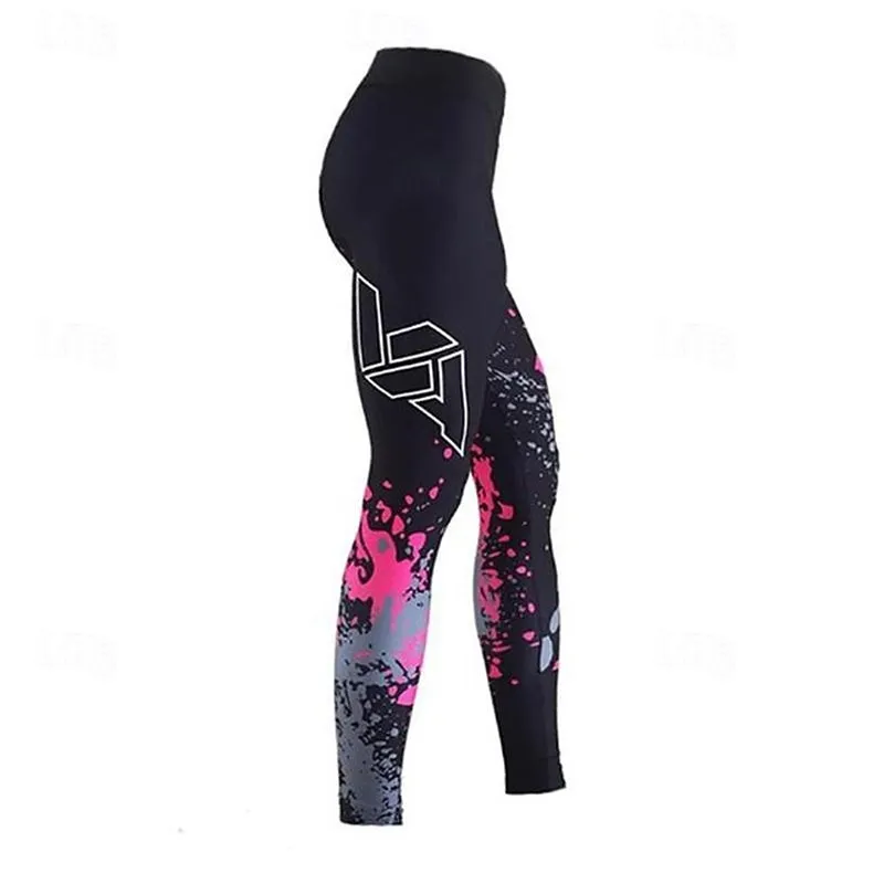 Stylish High-Waisted Women’s Yoga Leggings with Eye-Catching Graphic Designs - Perfect for Gym & Pilates!