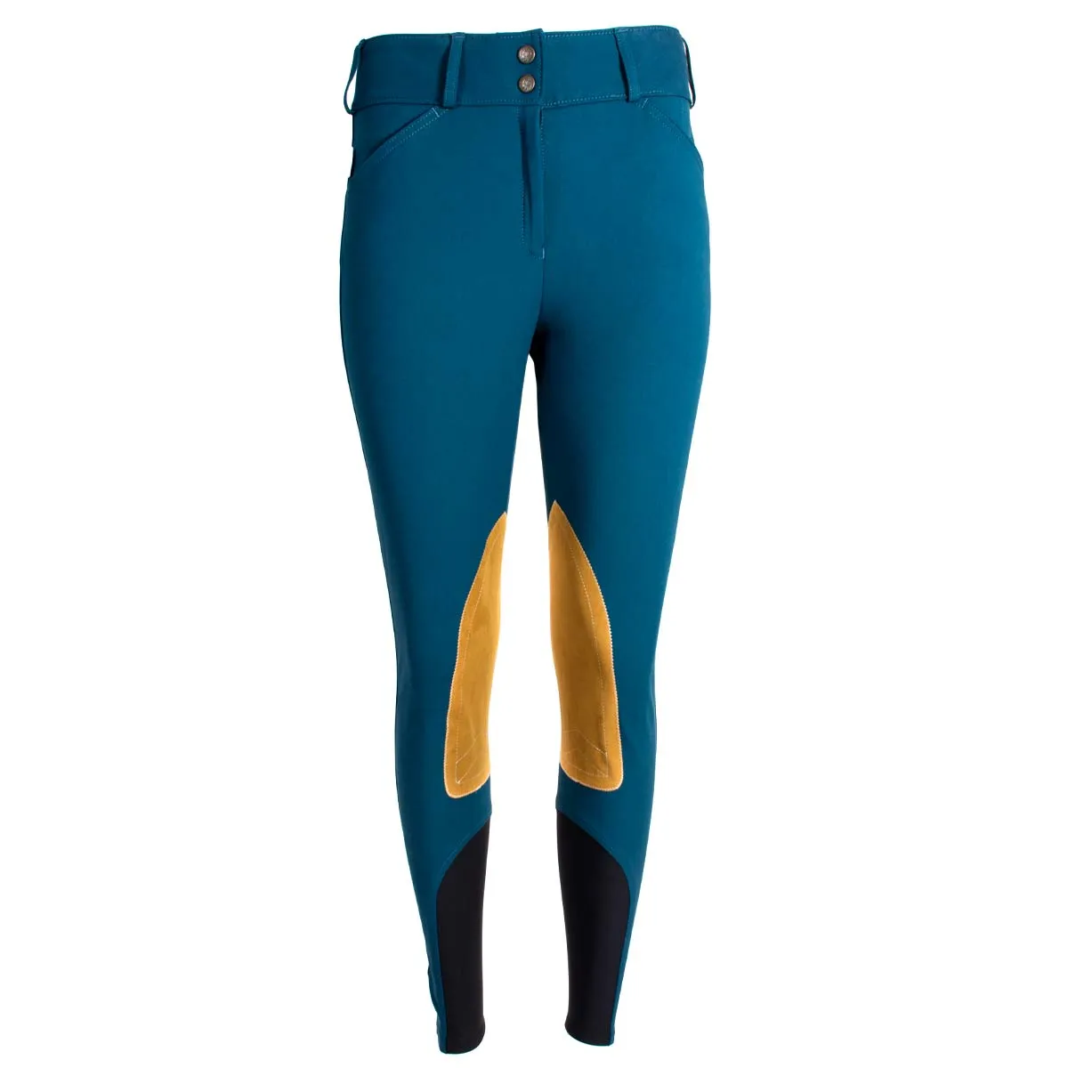 Tailored Sportsman Indigo Knee Patch Ladies Breech