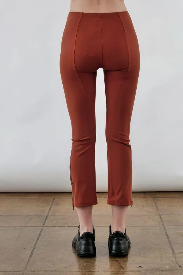 Tech Stretch Cropped Side Zip Legging - MITRA FA24