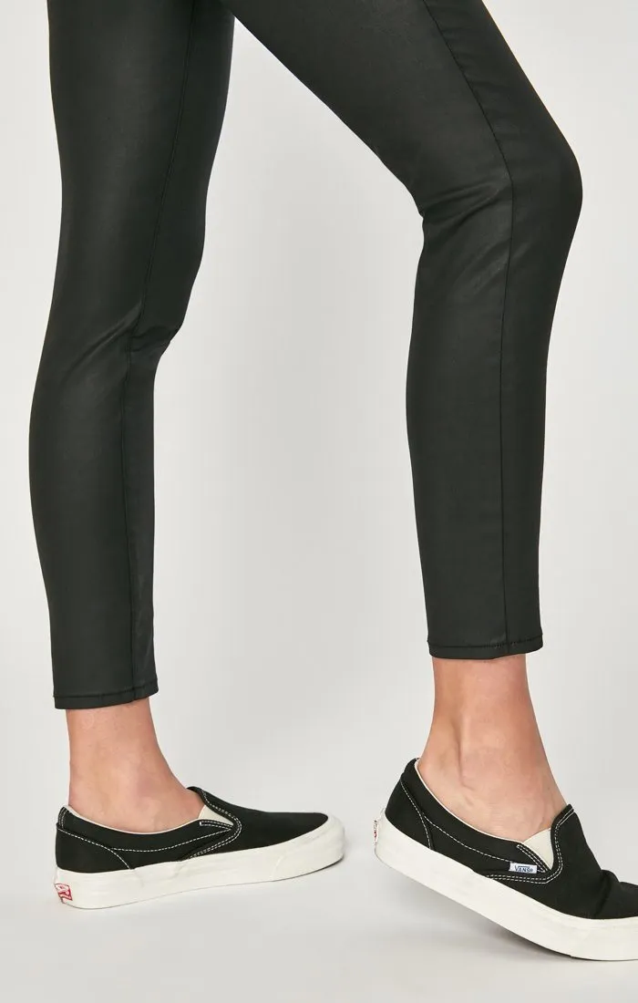 TESS SUPER SKINNY IN BLACK JEATHER
