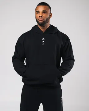 Three Pillar Heavyweight Hoodie - Black