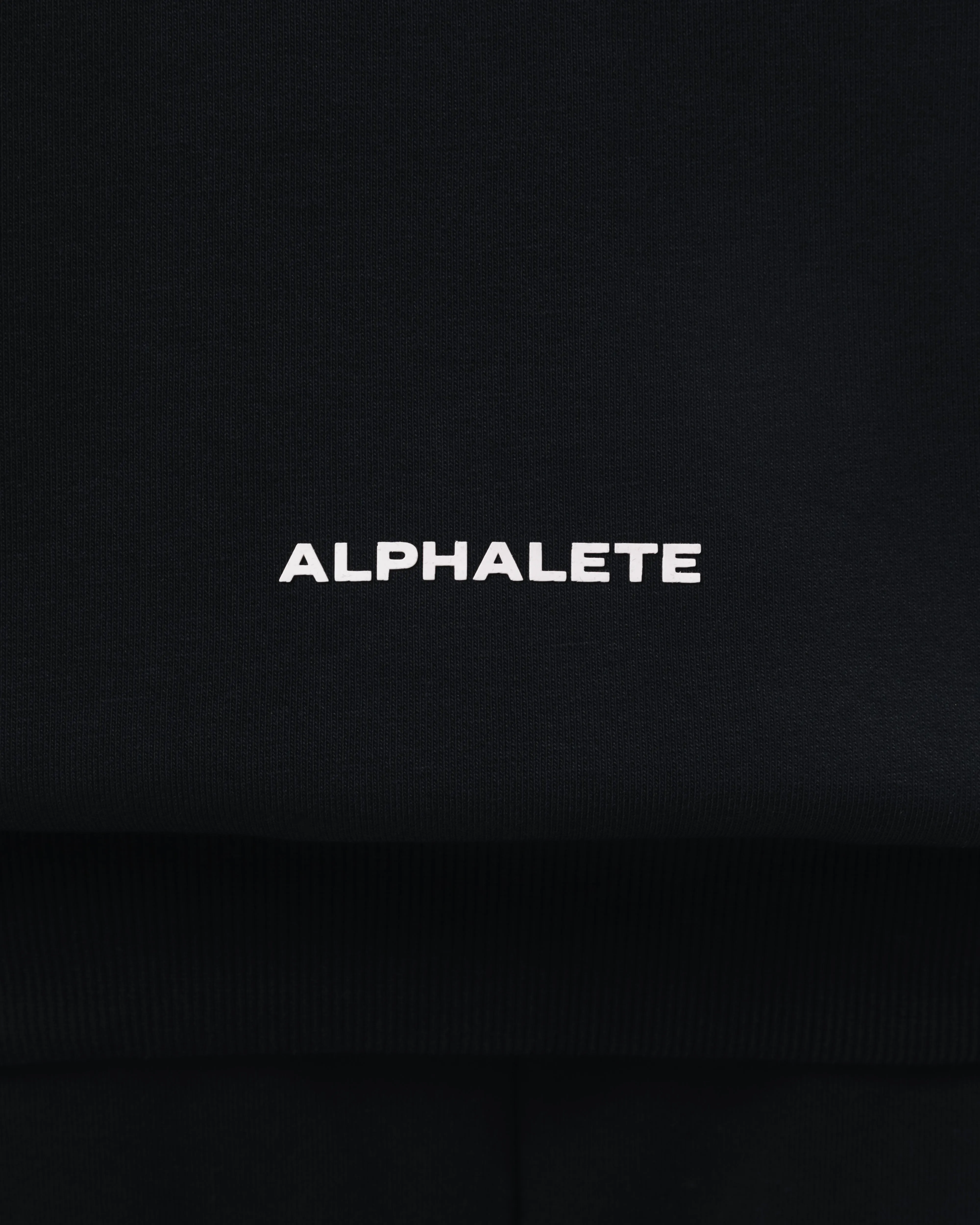 Three Pillar Heavyweight Hoodie - Black
