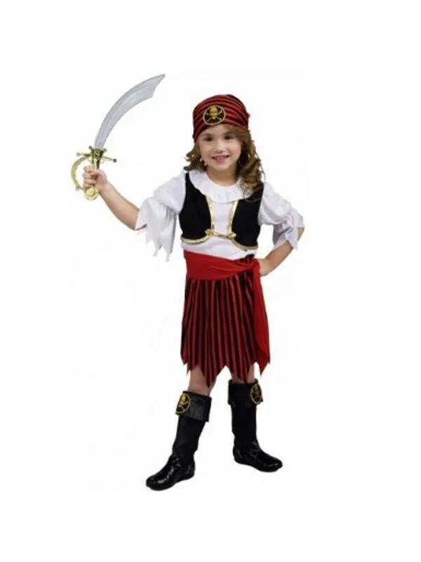 Toddler Pirate Girl Costume