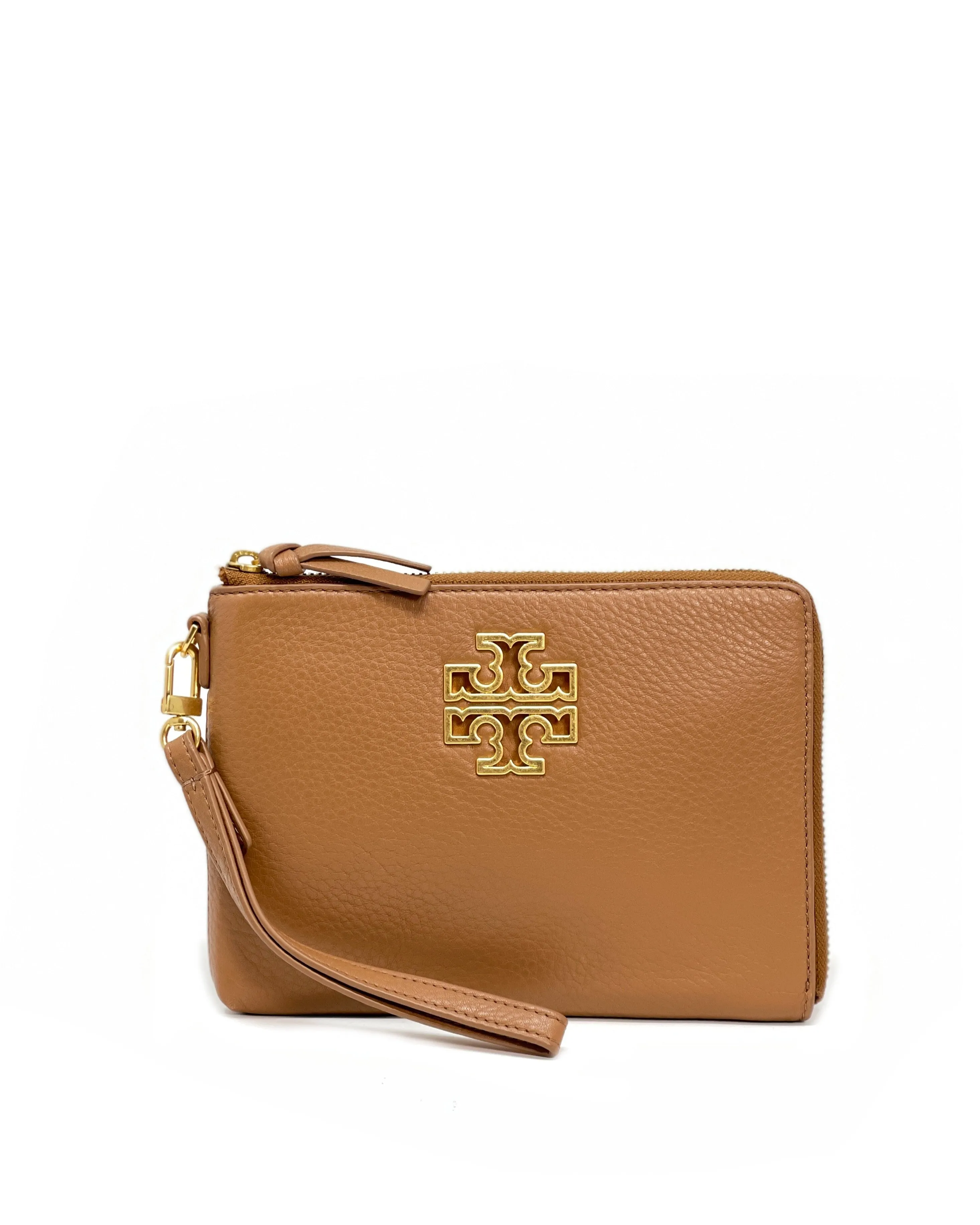Tory Burch Bark Britten Large Zip Pouch