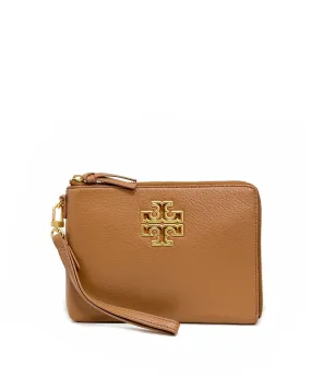 Tory Burch Bark Britten Large Zip Pouch