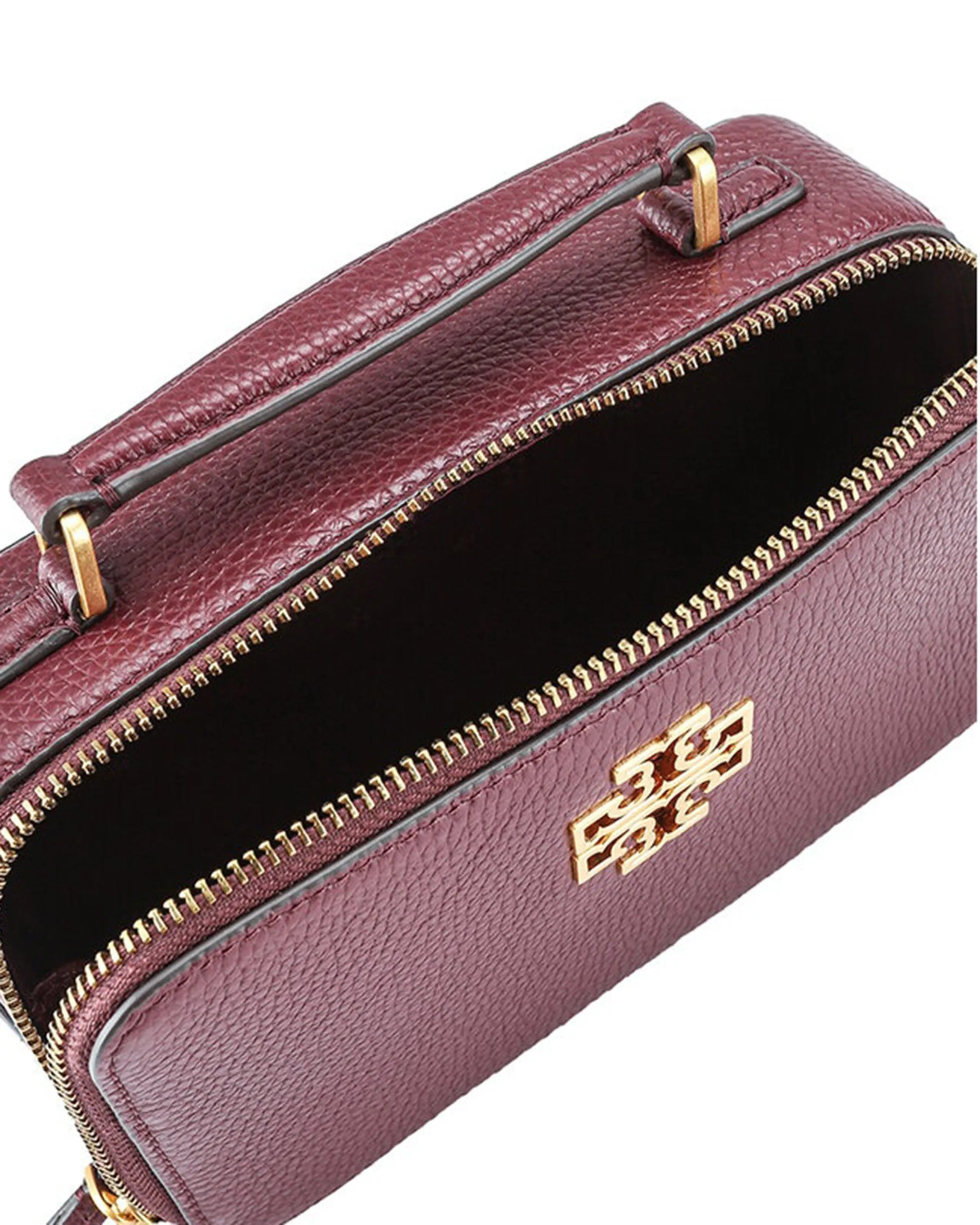 Tory Burch Claret Britten Small Top Handle Case