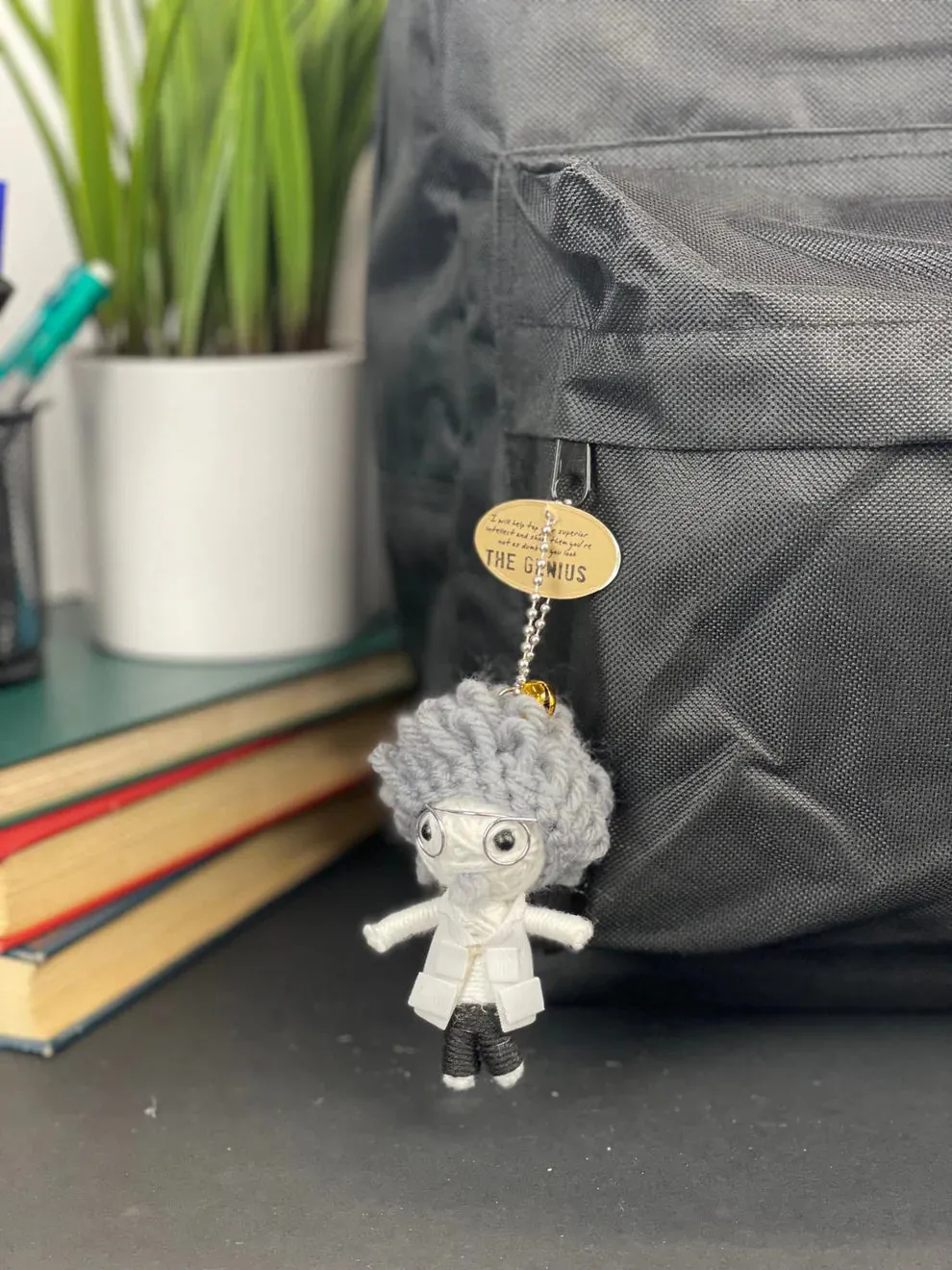 Watchover Voodoo Doll Handcrafted Keychain With Special Message – The Genius