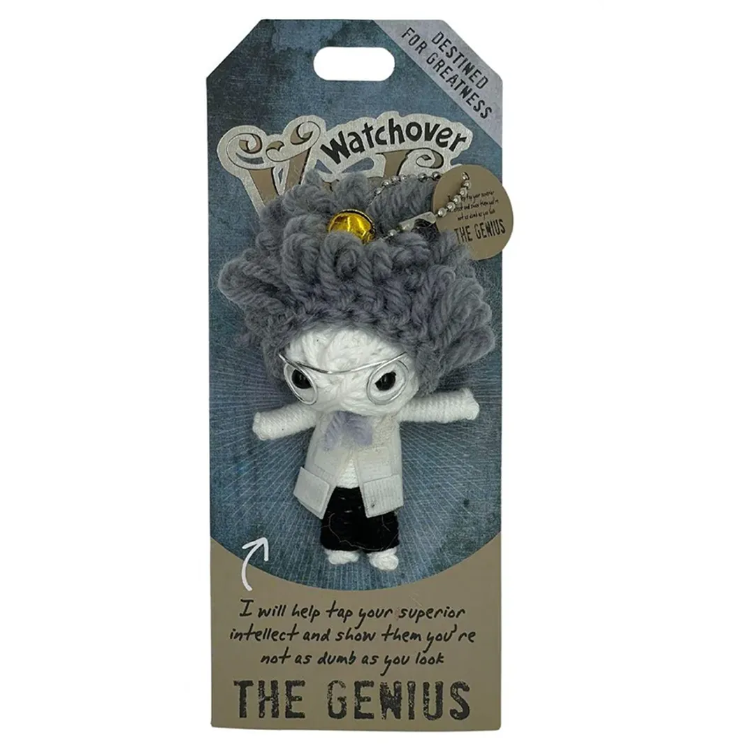 Watchover Voodoo Doll Handcrafted Keychain With Special Message – The Genius