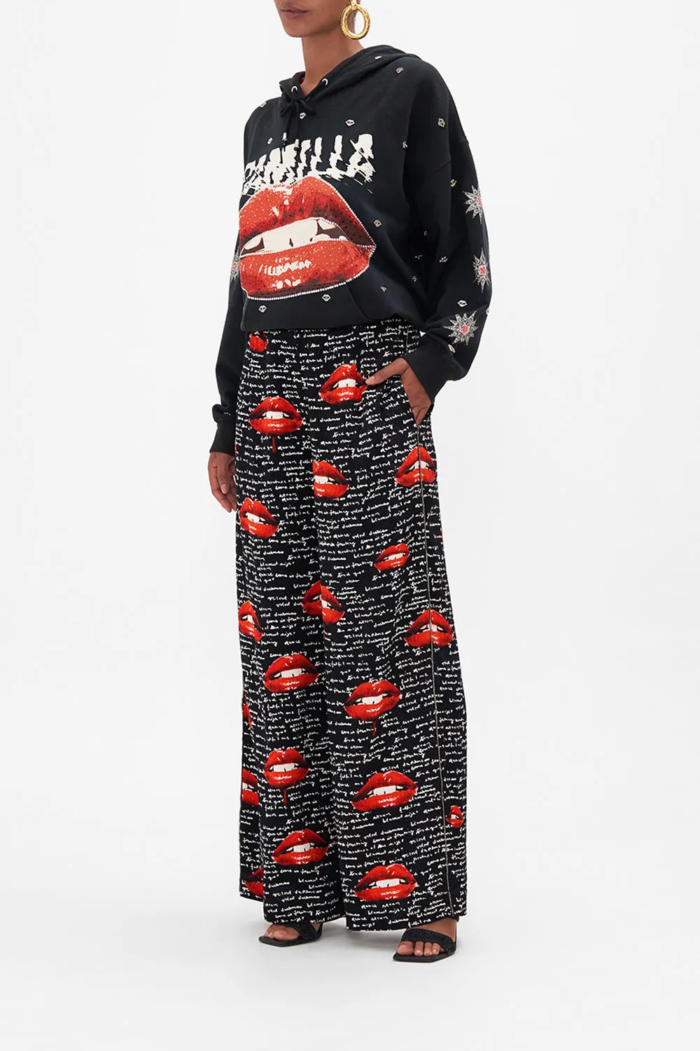 WIDE LEG WAISTED PANT CHAOS MAGIC