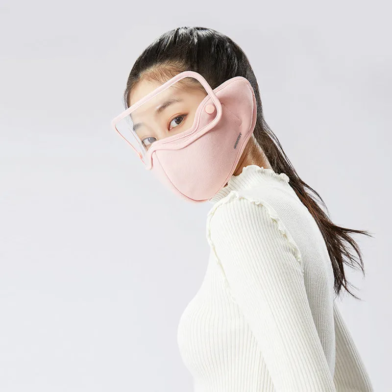 Winter Warm Face Cover with Removable Goggle Windproof Facemask