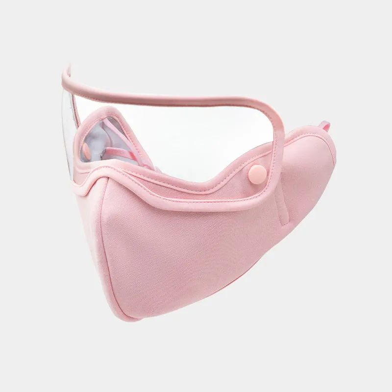Winter Warm Face Cover with Removable Goggle Windproof Facemask