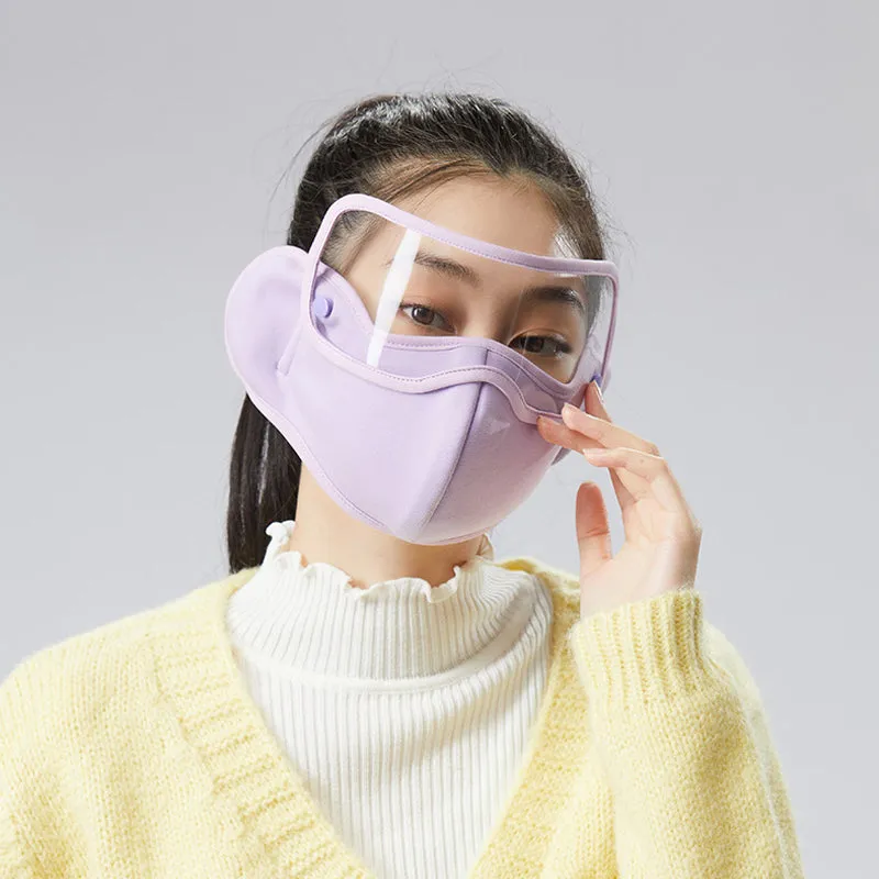 Winter Warm Face Cover with Removable Goggle Windproof Facemask