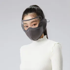 Winter Warm Face Cover with Removable Goggle Windproof Facemask